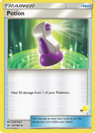 Battle Academy Potion - 127/149 (#40 Pikachu Stamped) #127