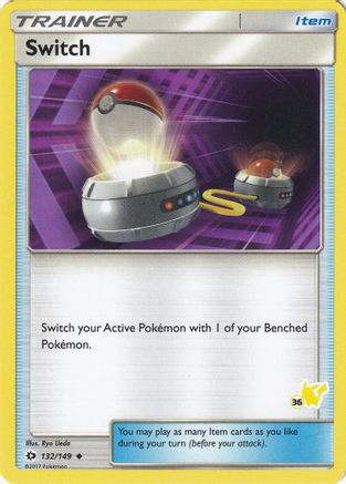 Battle Academy Switch - 132/149 (#36 Pikachu Stamped) #132