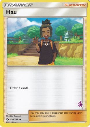 Battle Academy Hau - 120/149 (Mewtwo Stamped) #120