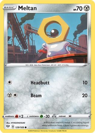SWSH03: Darkness Ablaze Meltan #129