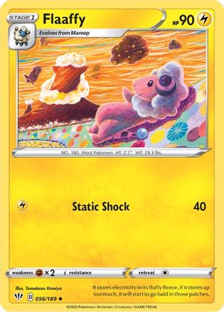 SWSH03: Darkness Ablaze Flaaffy #056