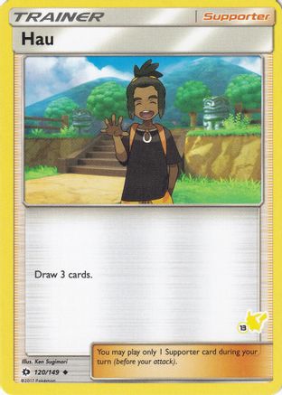 Battle Academy Hau - 120/149 (#13 Pikachu Stamped) #120