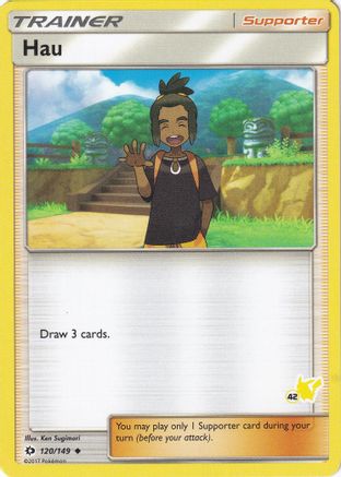 Battle Academy Hau - 120/149 (#42 Pikachu Stamped) #120