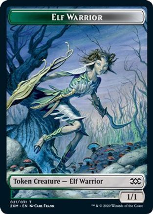 Elf Warrior // Plant Double-Sided Token