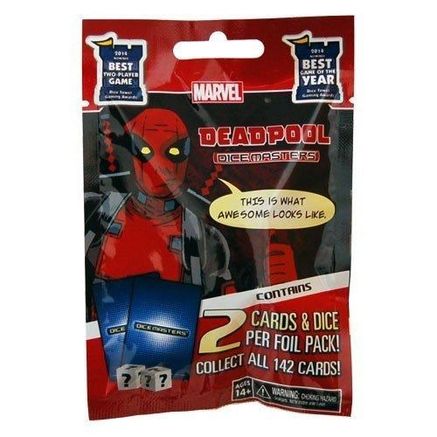 Deadpool Dice Masters #033 Satchel of Unlimited Weaponry Sword Foil 