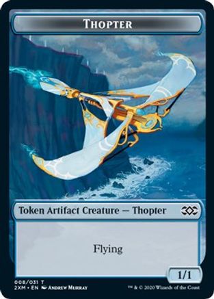 Thopter (008) // Wurm (030) Double-Sided Token