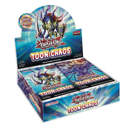 Unlimited Details about   Toon Chaos Booster BoxYuGiOh FACTORY SEALED! 