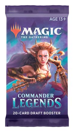Commander Legends Six Draft Booster Pack Lot MTG 