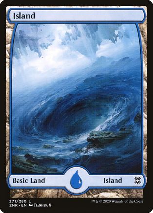 #272 Swamp Full Art – Zendikar Rising MTG Card 