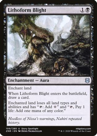 Lithoform Blight - Zendikar Rising - Magic: The Gathering