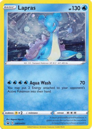 SWSH: Sword & Shield Promo Cards Lapras #SWSH051