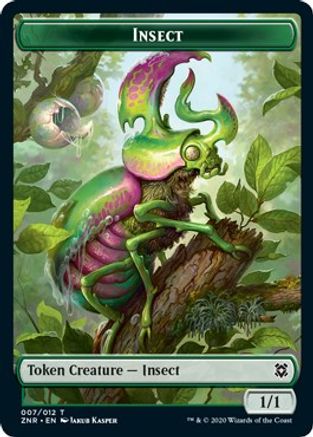 MTG Near Mint Masters 25 Insect Token x4-1/1 Insect Token 