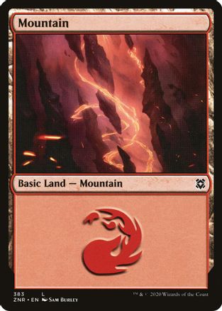 mtg Magic the Gathering 100 CARD LOT bulk basic land MOUNTAIN red mana 
