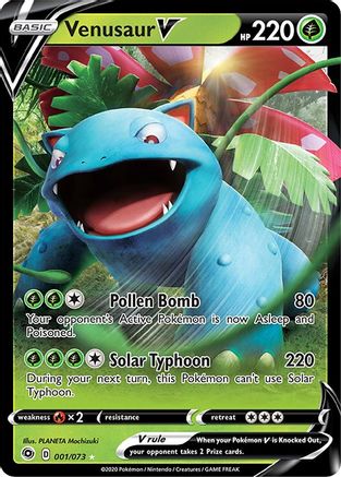 Venusaur V - Champion's Path - Pokemon