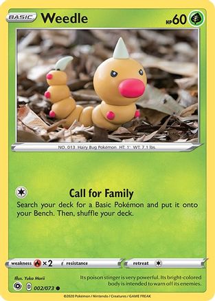 Champion's Path Weedle #02