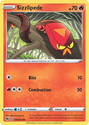 Champion's Path Sizzlipede #09
