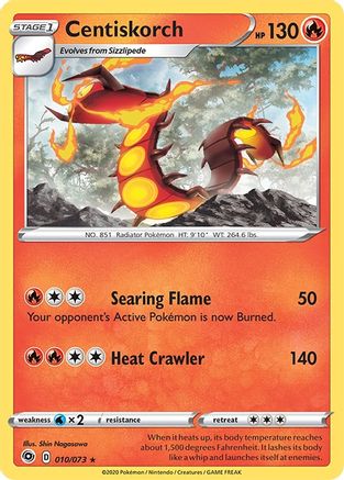 Champion's Path Centiskorch #10