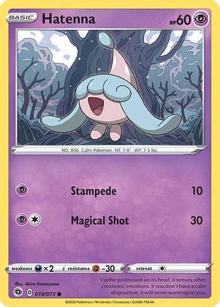 Champion's Path Hatenna #18