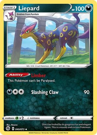 Champion's Path Liepard #40
