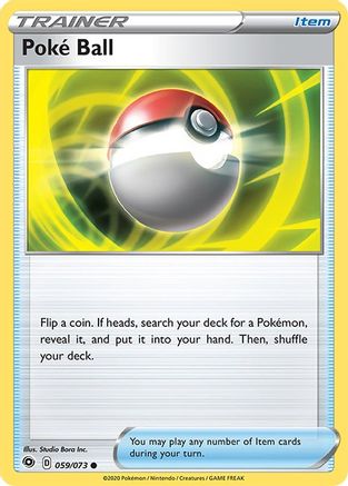 Champion's Path Poke Ball #59