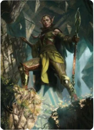 Nissa of Shadowed Boughs Art Card (5/81)