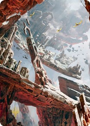 Mountain Art Card (18/81) (Gold-Stamped Signature)