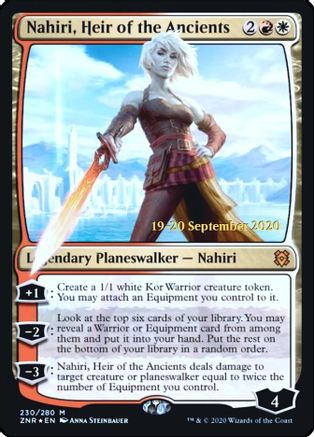 Nahiri, Heir of the Ancients - Prerelease Cards - Magic: The Gathering