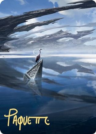 Seachrome Coast Art Card (Gold-Stamped Signature)