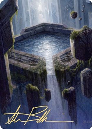 Morphic Pool Art Card (Gold-Stamped Signature)
