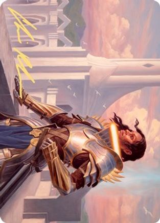 Tazri, Beacon of Unity Art Card (Gold-Stamped Signature)