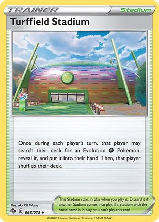 170/192-4 Card Playset Pokemon Turffield Stadium 