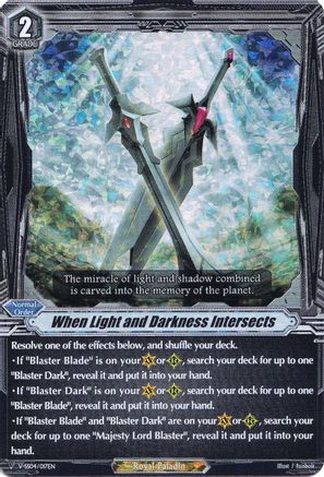 vanguard cardfight blaster blade and blaster dark