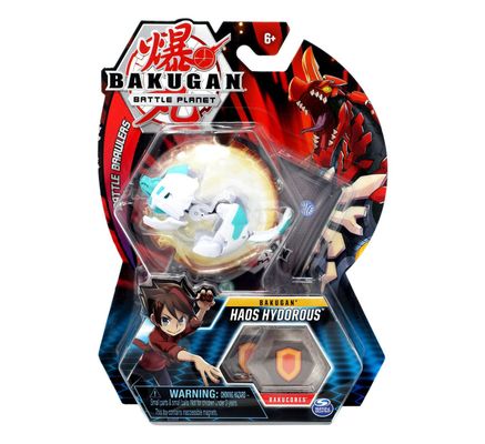 NEW Bakugan Starter Pack 3-Pack Haos Hydorous Battle Brawlers Action  Figures