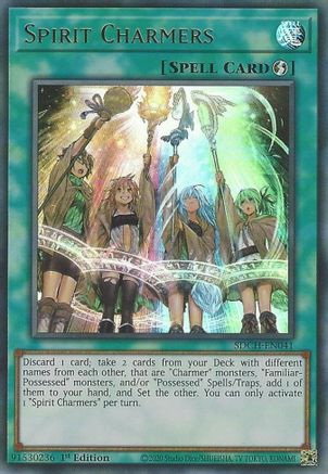 Yu-Gi-Oh Spirit Charmers Structure Deck 