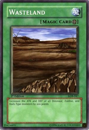 Wasteland - The Legend of Blue Eyes White Dragon - YuGiOh