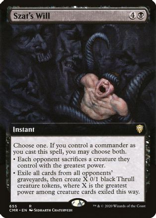Szat's Will (Extended Art)