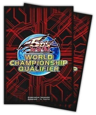 5D's World Championship Qualifier 2011 Card Sleeves for Yu-Gi-Oh! - Red  (80-Pack) - Konami Card Sleeves - Card Sleeves