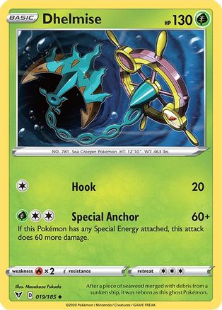 SWSH04: Vivid Voltage Dhelmise #019
