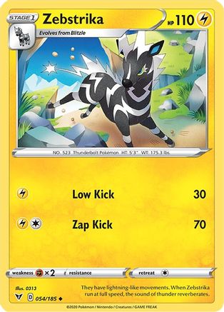 SWSH04: Vivid Voltage Zebstrika #054