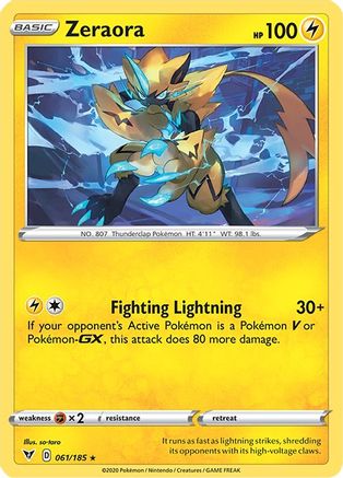 SWSH04: Vivid Voltage Zeraora #061