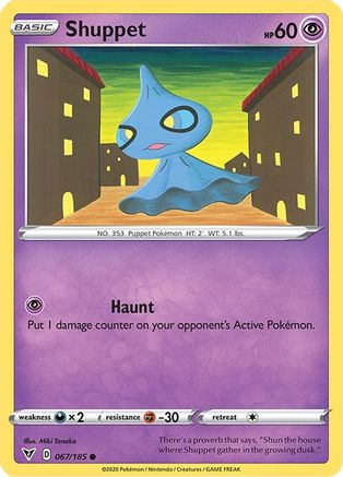 SWSH04: Vivid Voltage Shuppet #067
