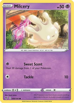 SWSH04: Vivid Voltage Milcery #080