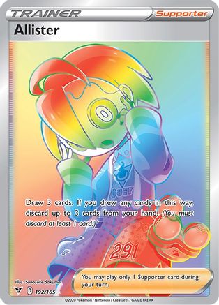 SWSH04: Vivid Voltage Allister (Secret) #192