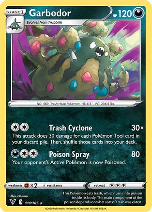 SWSH04: Vivid Voltage Garbodor #111