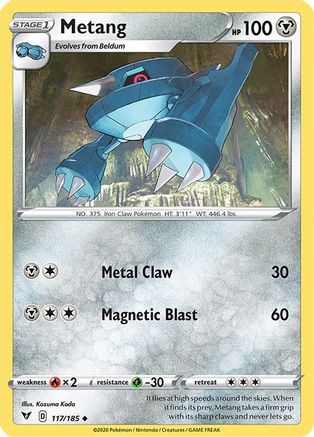 SWSH04: Vivid Voltage Metang #117