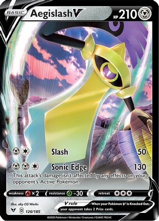 Zarude V 167/185 Full Art Vivid Voltage Holo Rare Pokemon Card Near Mi