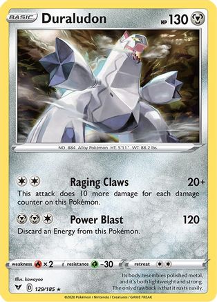 SWSH04: Vivid Voltage Duraludon #129