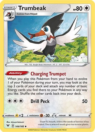SWSH04: Vivid Voltage Trumbeak #144