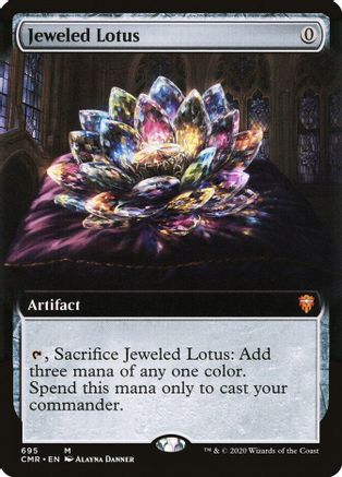 Jeweled Lotus (Extended Art)