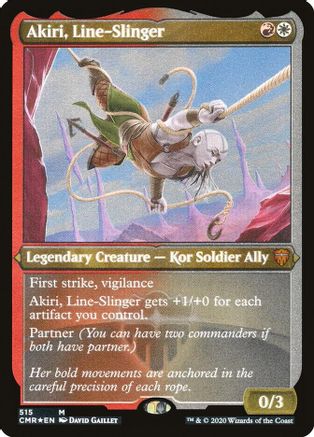 Akiri, Line-Slinger (Foil Etched)